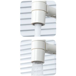 Смесители для кухни Gappo G4398-85 под фильтр с гибким изливом белый